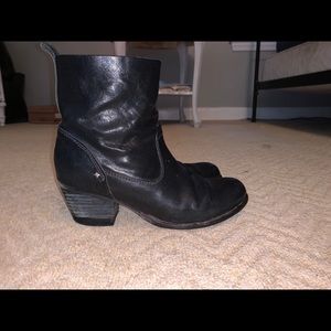 Rag and bone black booties